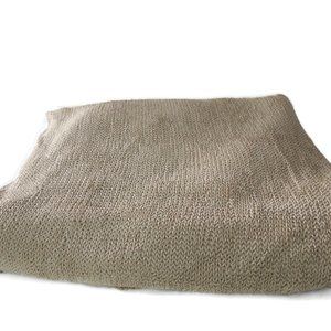 Knit Polyester Fabric 3 Yards Beige